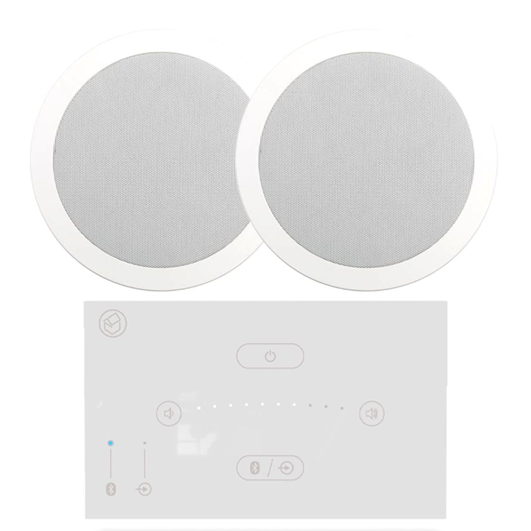 Systemline E50 6.5" Bathroom Bluetooth Ceiling Speaker System - K&B Audio