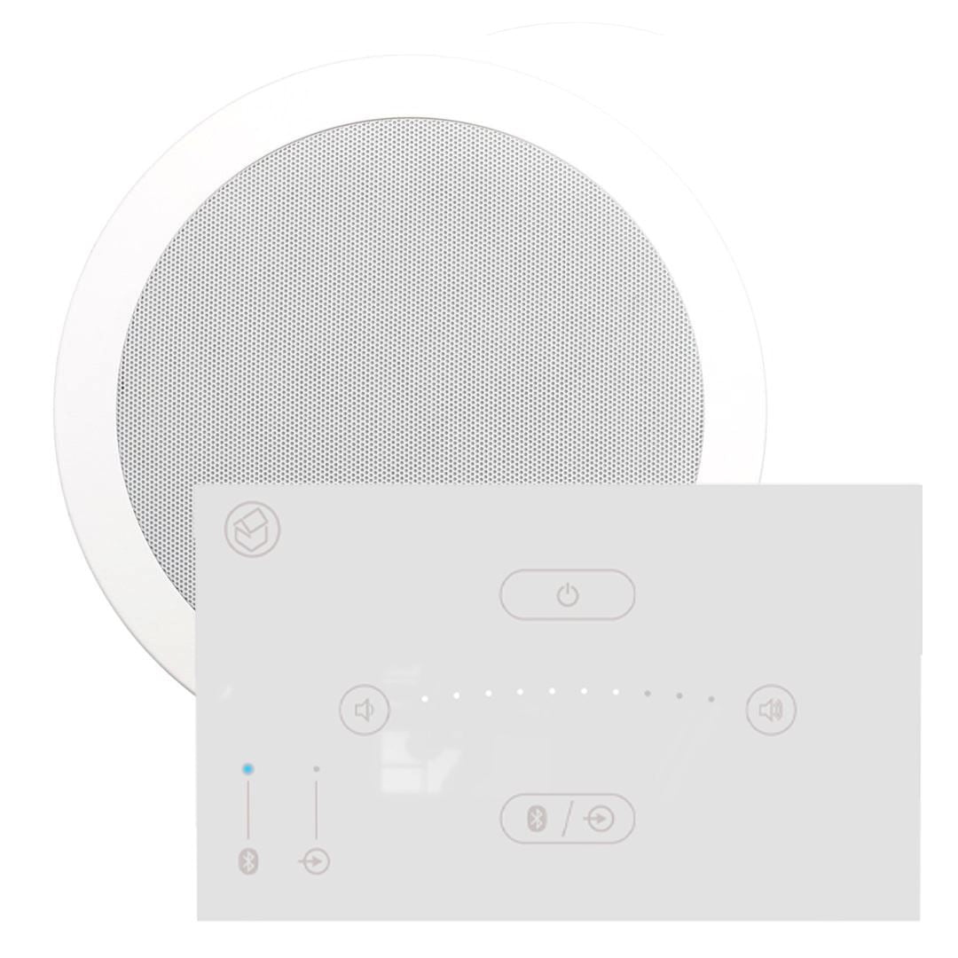 Systemline E50 6.5" Bathroom Bluetooth Ceiling Speaker System - K&B Audio
