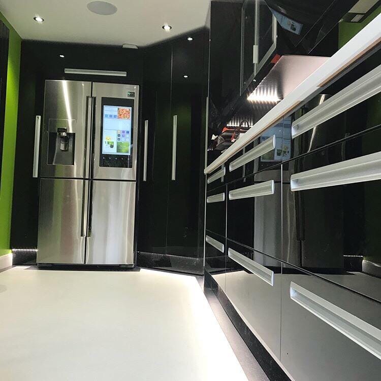 Smart Fridge & Amazon Echo Ceiling Speaker System In Portsmouth