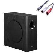 8" Slim Active Subwoofer For Q Acoustics E60 & E120 Ceiling Speaker Systems - K&B Audio