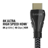 1-Meter Ultra High Speed HDMI Cable Supports up to 8K @ 60Hz