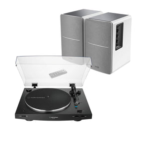 Audio-Technica LP3XBT Automatic Bluetooth Turntable + Edifier R1280DB Active Bluetooth Speakers - K&B Audio
