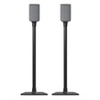 Universal Speaker Stands for Speakers up to 10 lbs, Pair in black