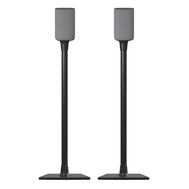 Universal Speaker Stands for Speakers up to 10 lbs, Pair in black