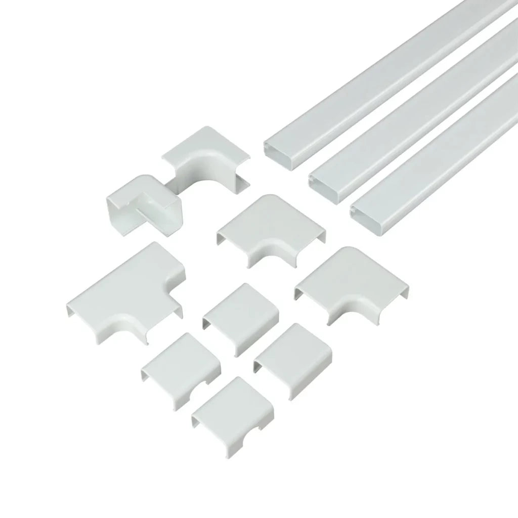 Sanus 10-Piece 45-in x 1.5-in PVC White Cord/Cable Organization Kit