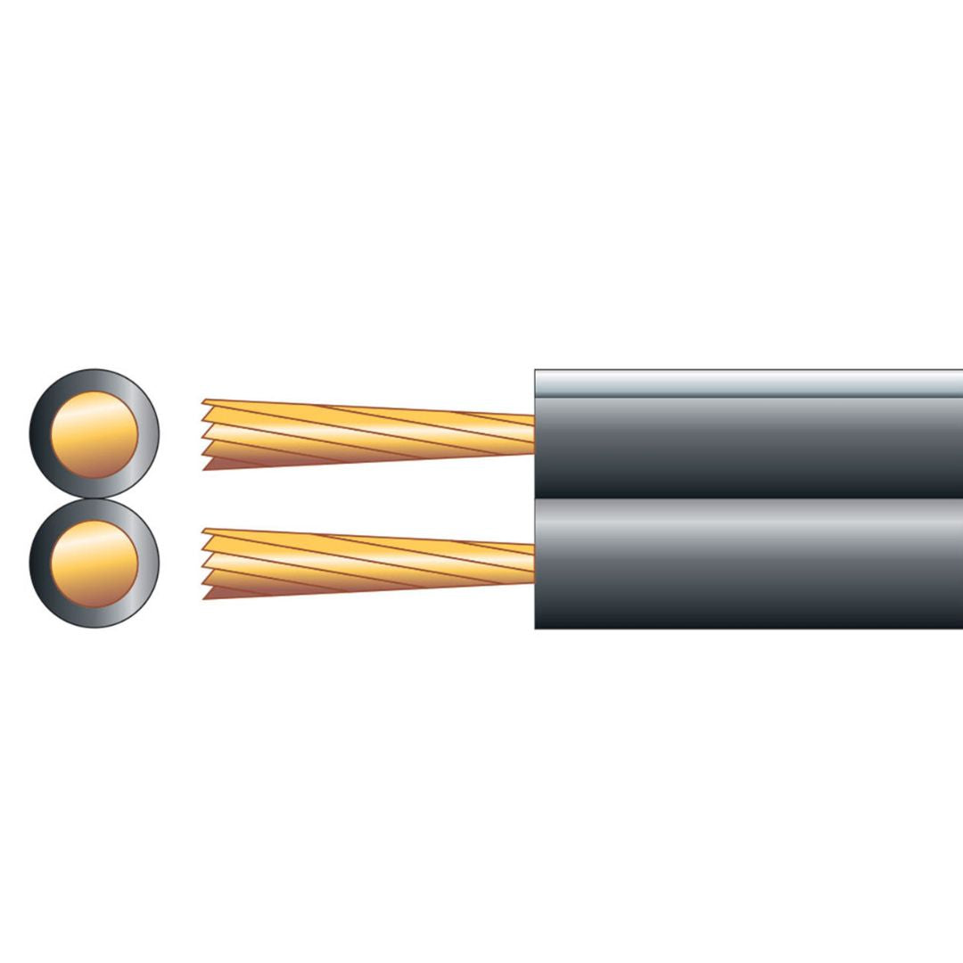Mercury 2 x 42 Speaker Cable - Full Copper - 100m - K&B Audio