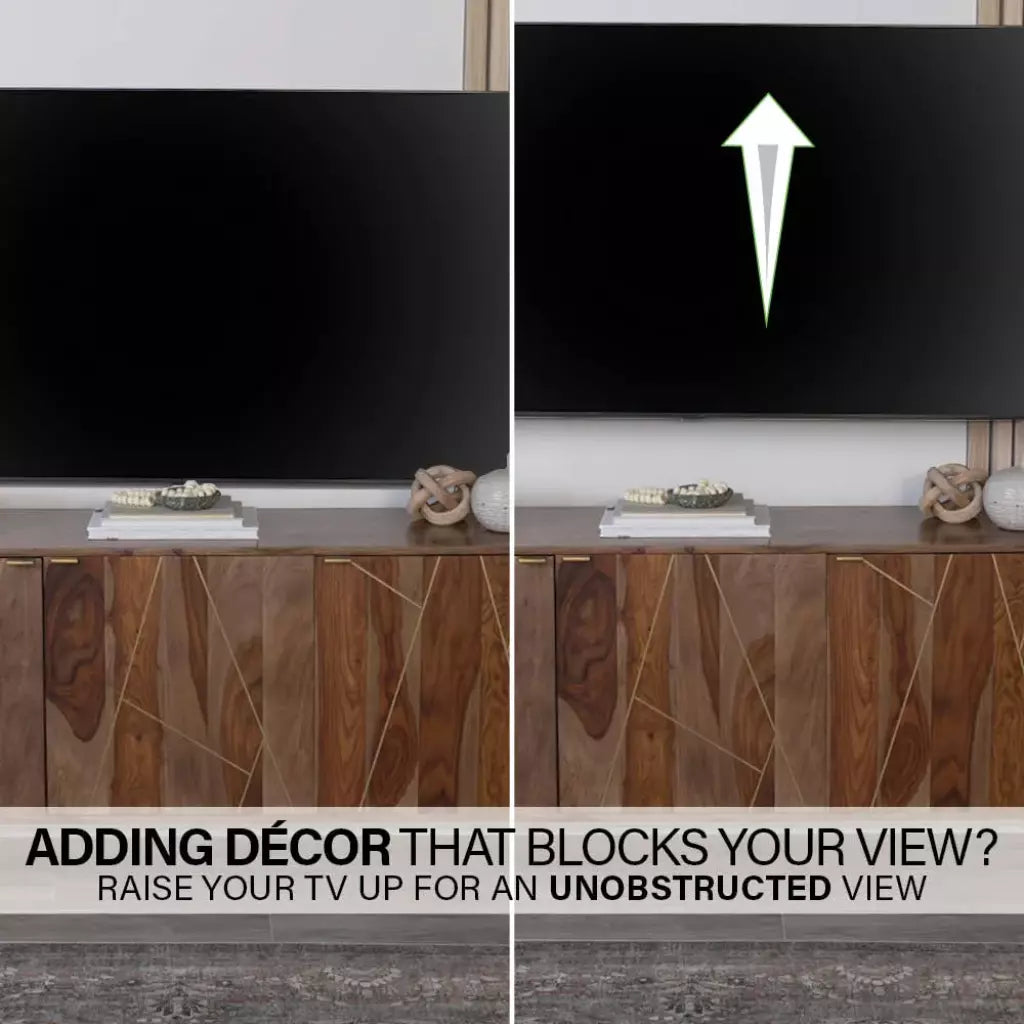 SANUS Advanced Full-Motion 4D® + Shift™ TV Wall Mount for TVs 32"-65"