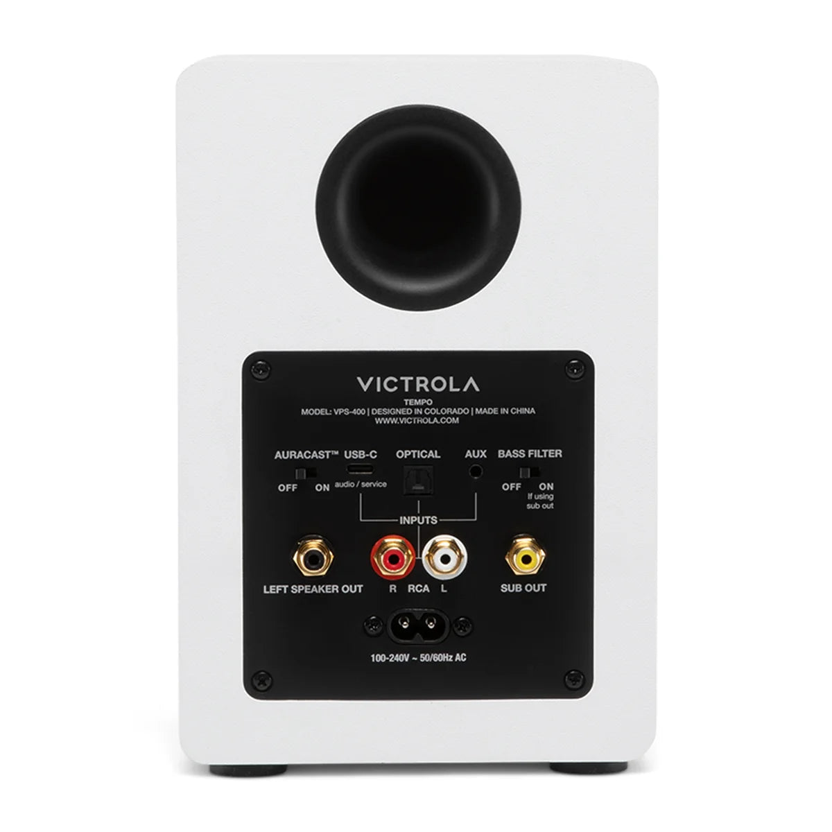 Victrola Tempo Active Bookshelf Speakers with Bluetooth