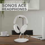 SANUS Headphone Stand Designed for the Sonos Ace Headphones - White
