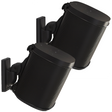 Wireless Speaker Swivel and Tilt Wall Mount, designed for Sonos One SL, Play:1, Play:3, pair in black