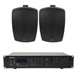 Adastra A2 Stereo Amplifier + BH6 6.5" Outdoor Speakers - K&B Audio