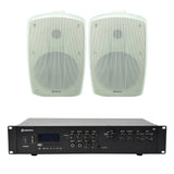 Adastra A2 Stereo Amplifier + BH6 6.5" Outdoor Speakers - K&B Audio