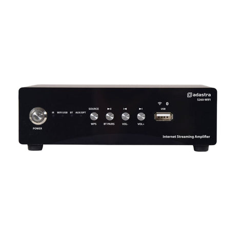 Adastra S260 60W Stereo Amplifier with WiFi & Bluetooth - K&B Audio