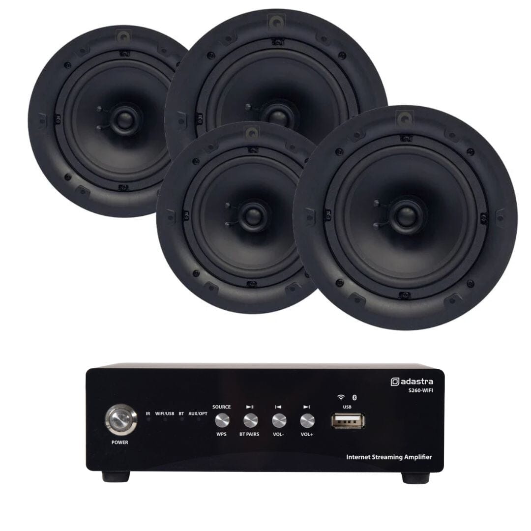 Adastra S260 Wi-Fi & Bluetooth 6.5" Ceiling Speaker System - K&B Audio