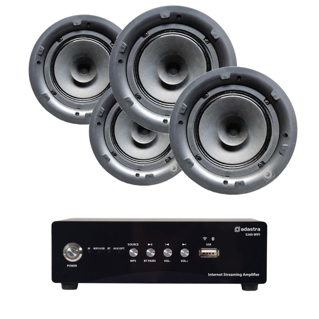 Adastra S260 Wi-Fi & Bluetooth 6.5" Ceiling Speaker System - K&B Audio