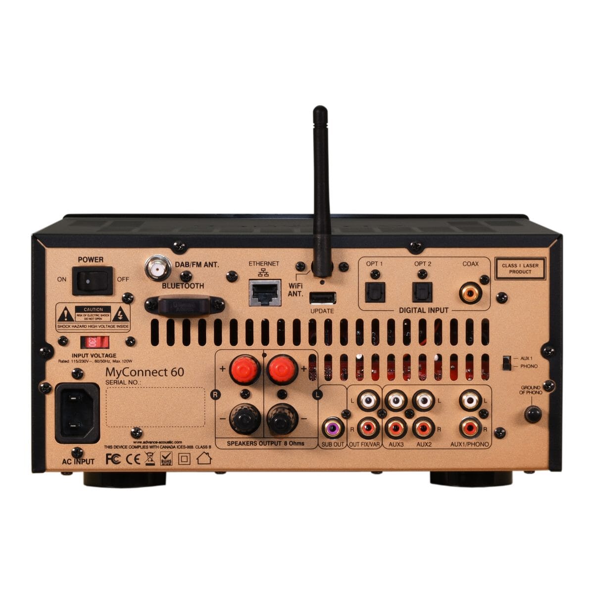 Advance Paris My Connect 60 Integrated Amplifier Amplifiers Advance Paris 
