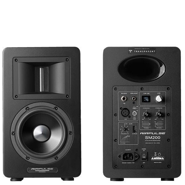 Airpulse SM200 Active Studio Monitor Speakers - K&B Audio