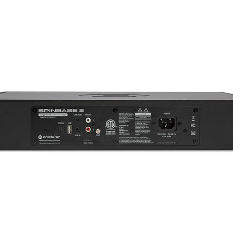 Andover Audio SpinBase 2 Powered Turntable Speaker with Bluetooth