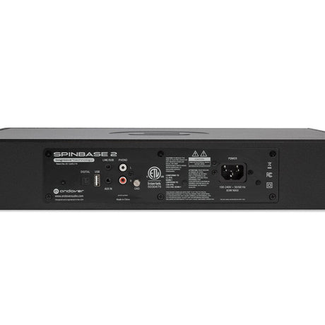 Andover Audio SpinBase 2 Powered Turntable Speaker with Bluetooth Active Speakers Andover Audio 