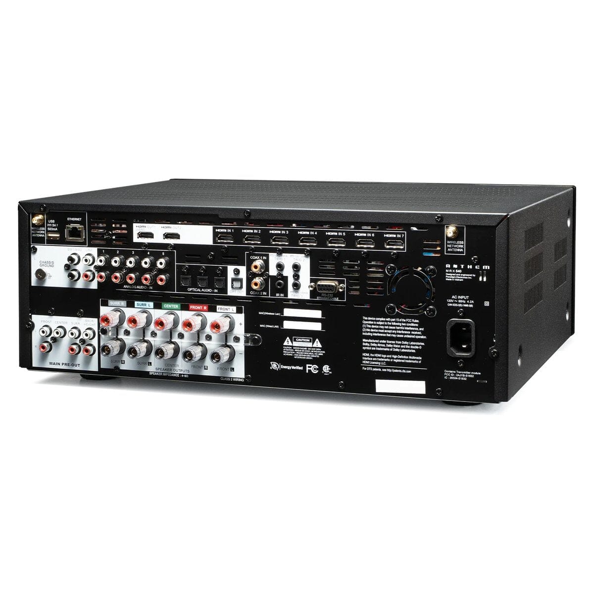 Anthem MRX 540 8K 7.2 Channel AV Receiver AV Receivers Anthem 