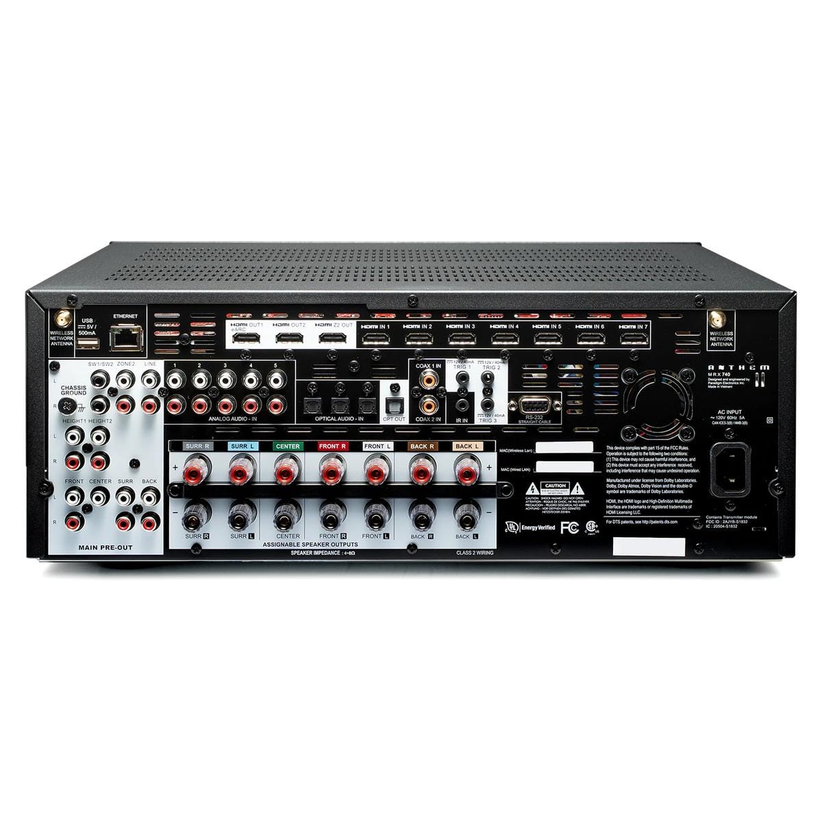Anthem MRX 740 8K 11.2 Channel AV Receiver AV Receivers Anthem 