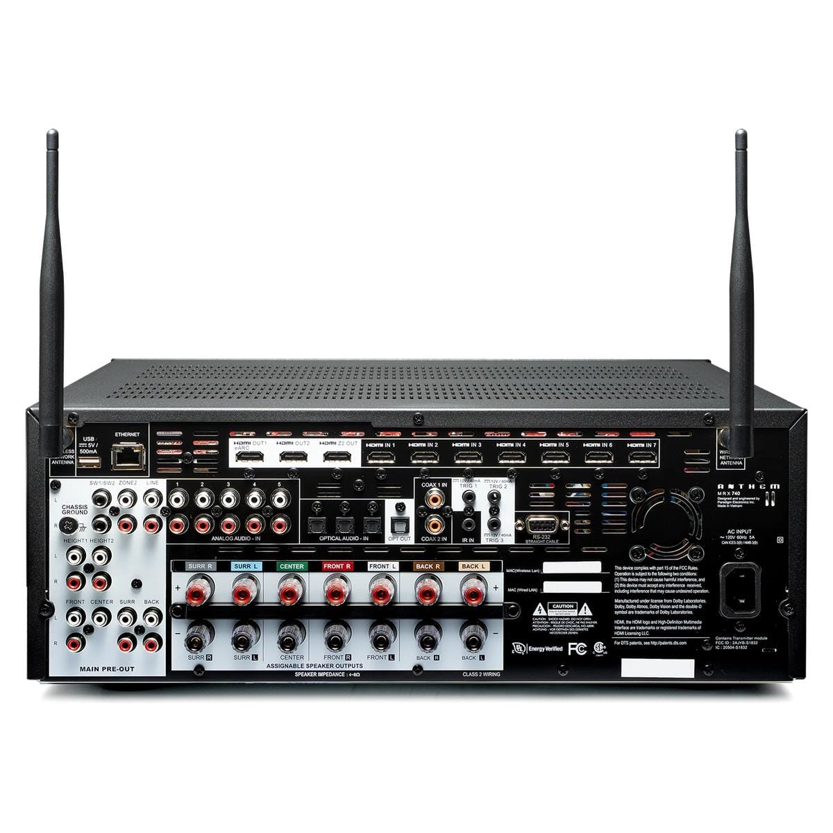 Anthem MRX 740 8K 11.2 Channel AV Receiver AV Receivers Anthem 