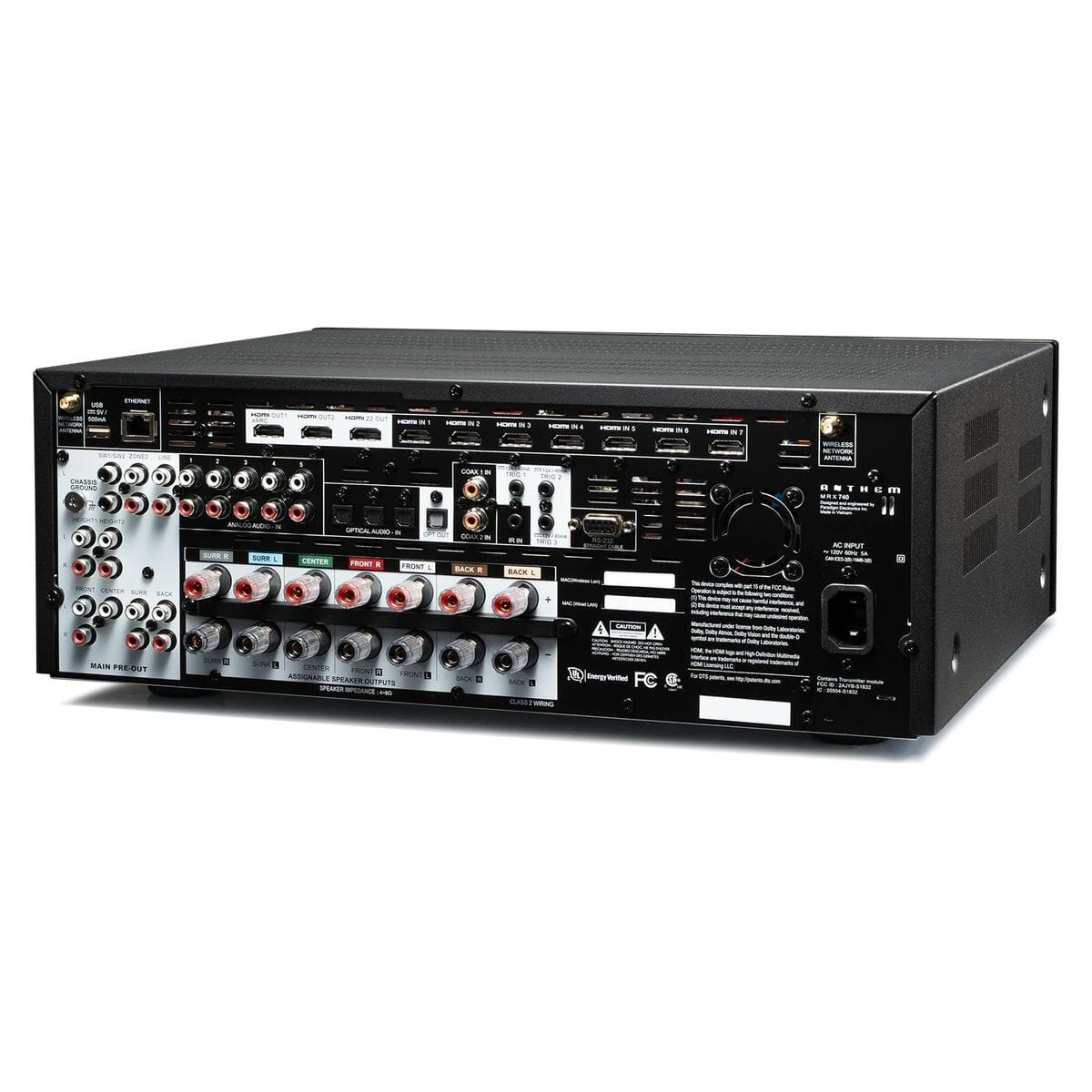 Anthem MRX 740 8K 11.2 Channel AV Receiver AV Receivers Anthem 