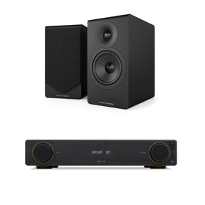 Arcam Radia Amplifier + Acoustic Energy AE300² Bookshelf Speakers - K&B Audio