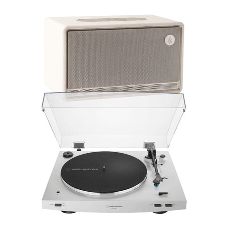 Audio-Technica LP3XBT Bluetooth Turntable + Edifier ES300 Wireless Speaker with Bluetooth & WiFi Turntable Bundles Audio-Technica White White 