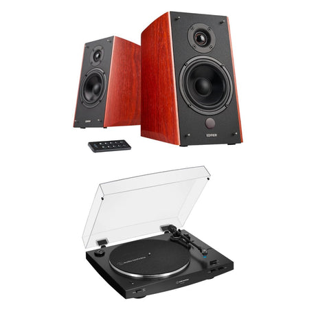 Audio-Technica LP3XBT + Edifier R2000DB 120W Active Bookshelf Speakers - K&B Audio