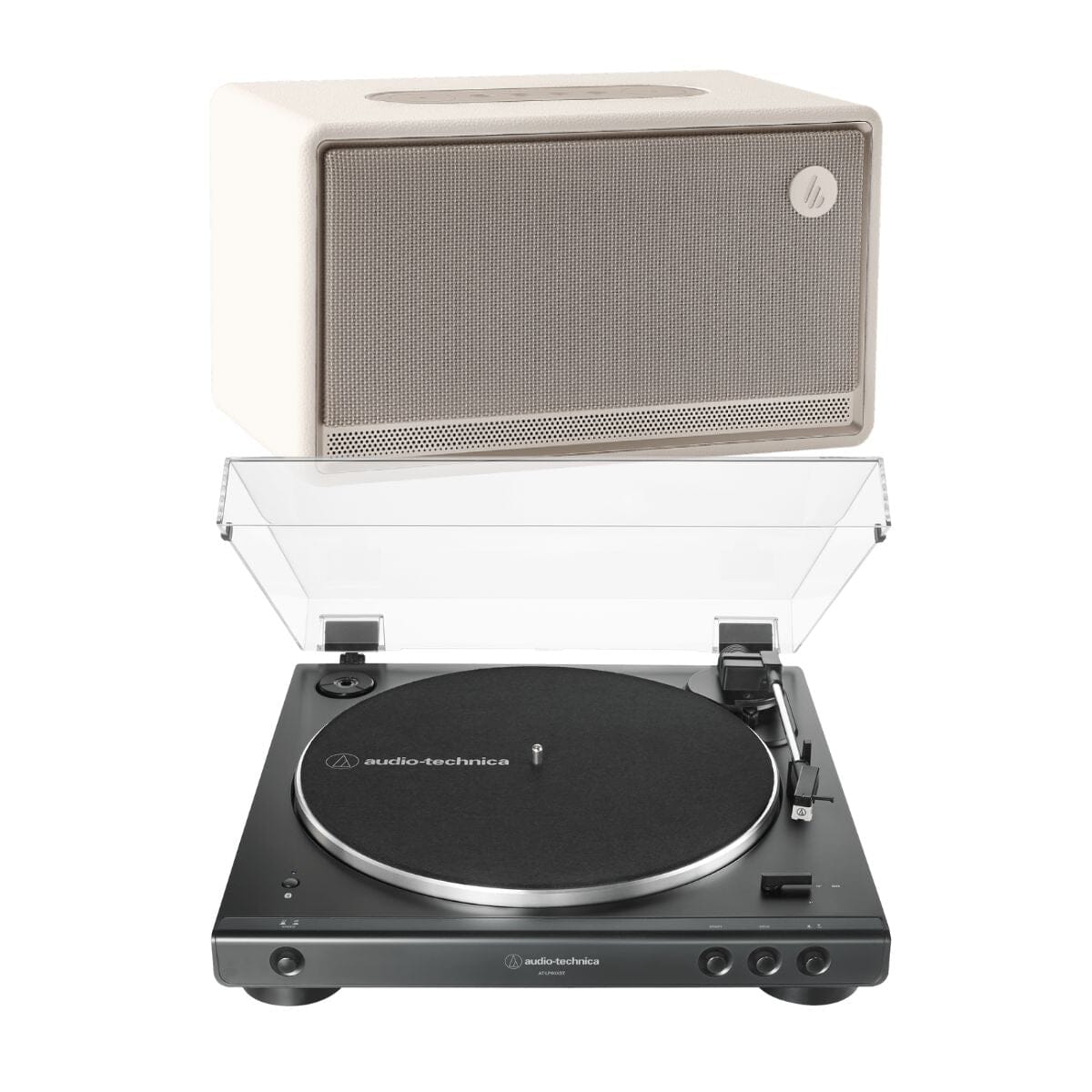 Audio-Technica LP60X + Edifier ES300 Wireless Speaker with Bluetooth & WiFi - K&B Audio