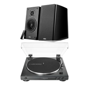 Audio-Technica LP60X + Edifier R2000DB 120W Active Bookshelf Speakers - K&B Audio