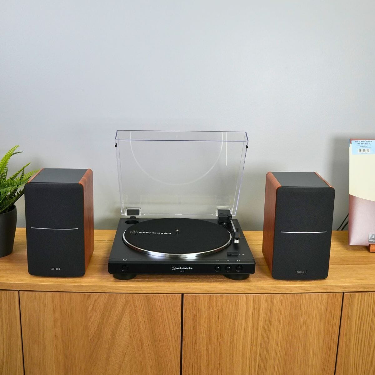 Audio-Technica LP60X Turntable + Edifier R1280DB Speakers Turntable Bundles Edifier / Audio-Technica 