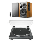 Audio-Technica LP60X Turntable + Edifier R1280DB Speakers - K&B Audio