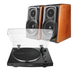 Audio-Technica LP3XBT + S1000W Turntable with Bluetooth Bundle - K&B Audio