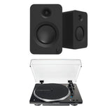 Audio-Technica LP70XBT Bluetooth Turntable + Kanto REN 200W Active Bookshelf Speakers Turntable Bundles Kanto / Audio-Technica Black Black 