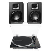 Audio-Technica LP70XBT + SP3X Active Bookshelf Speakers - K&B Audio