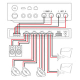 Audioflow 3 Way Smart Speaker Selector Switch with App Control Accessories Audioflow 