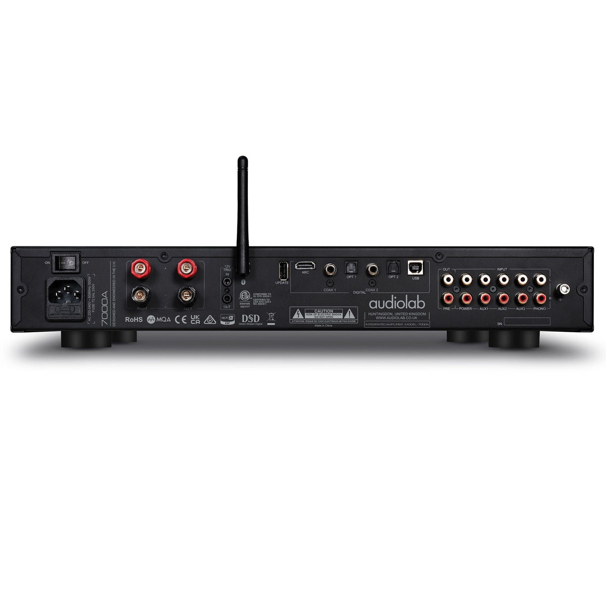 Audiolab 7000A Integrated Amplifier + Wharfedale EVO 5.1 Bookshelf Speakers (Pair) - K&B Audio