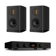 Audiolab 7000A Integrated Amplifier + Wharfedale EVO 5.1 Bookshelf Speakers (Pair) - K&B Audio