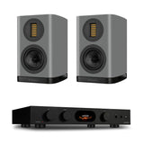 Audiolab 7000A Integrated Amplifier + Wharfedale EVO 5.1 Bookshelf Speakers (Pair) - K&B Audio