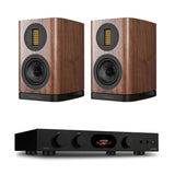 Audiolab 7000A Integrated Amplifier + Wharfedale EVO 5.1 Bookshelf Speakers (Pair) - K&B Audio