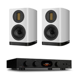 Audiolab 7000A Integrated Amplifier + Wharfedale EVO 5.1 Bookshelf Speakers (Pair) - K&B Audio