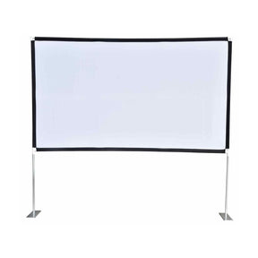 AV Link 100" Fast Fold Portable Projector Screen - K&B Audio