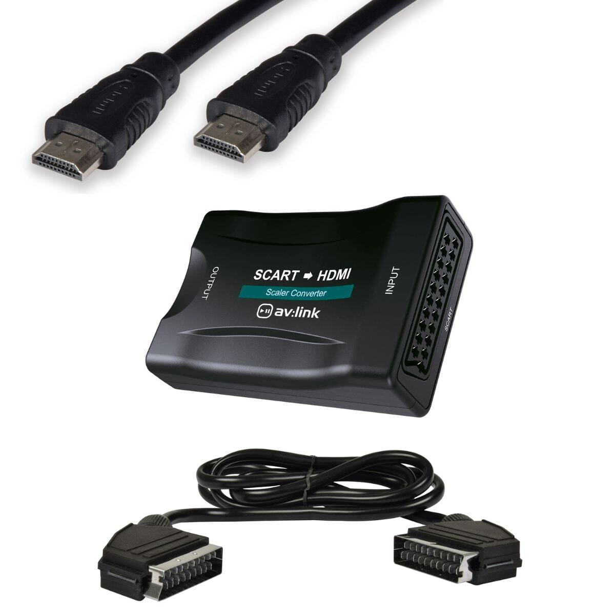 AV Link Scart to HDMI Converter – K&B Audio