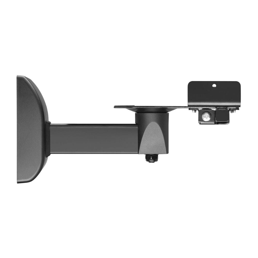 AV Link Universal Wall Mount For Bookshelf Speakers - Black (Each) - K&B Audio