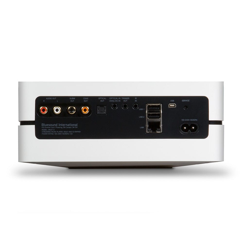 Bluesound VAULT 2i 2TB CD Ripper and Hi-Res Music Streamer - K&B Audio