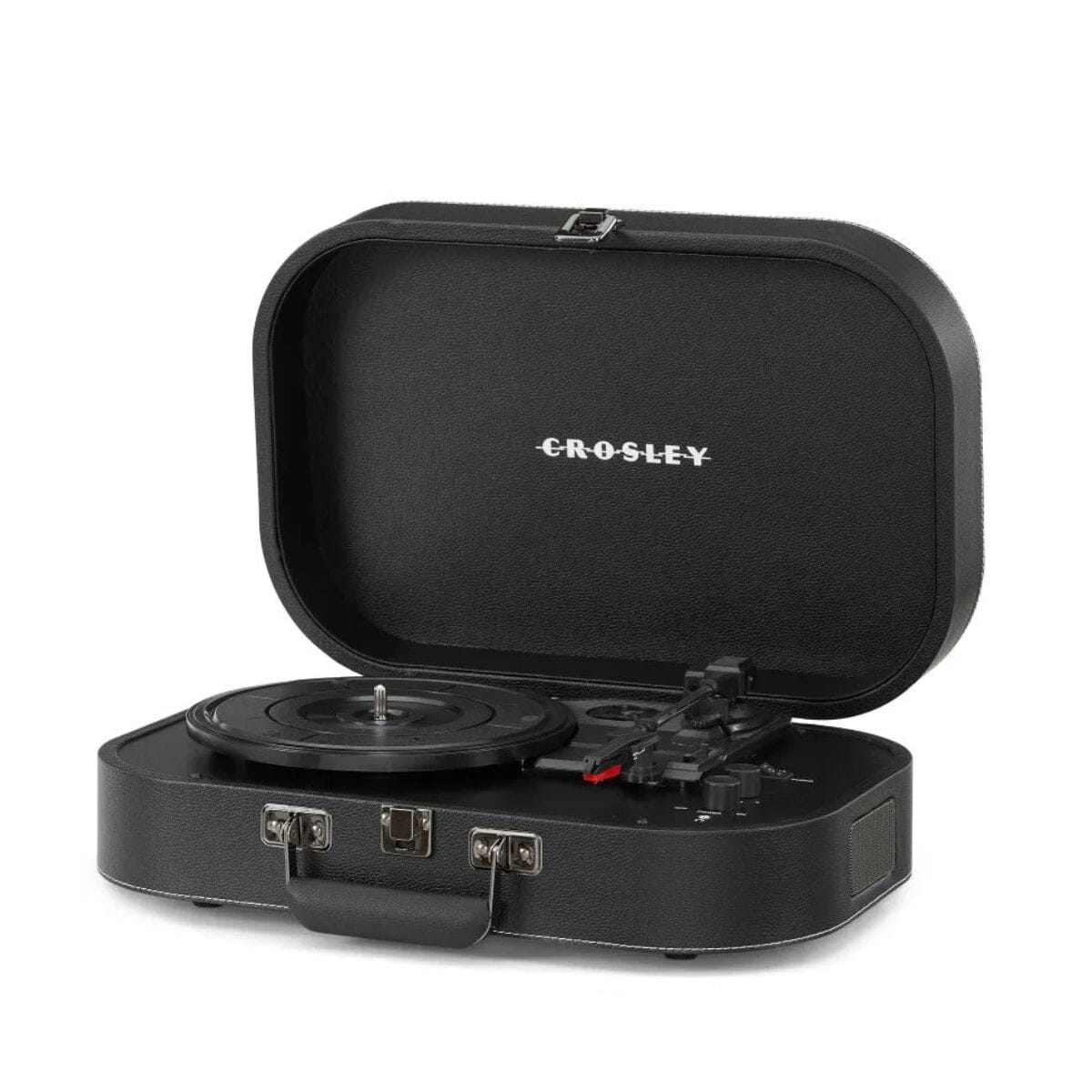 Crosley Discovery Portable Record Player with Bluetooth - Black - K&B Audio
