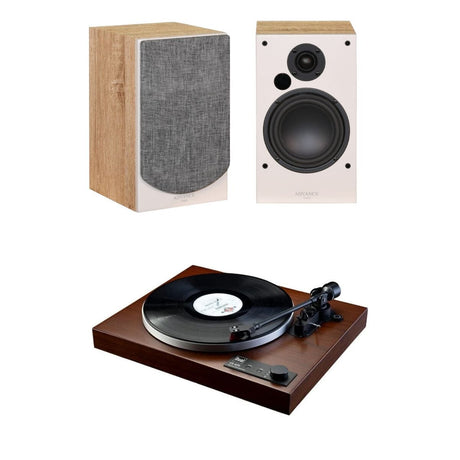Dual CS 429 Automatic Turntable + Advance Paris AIR65 BT Active Bookshelf Speakers - K&B Audio