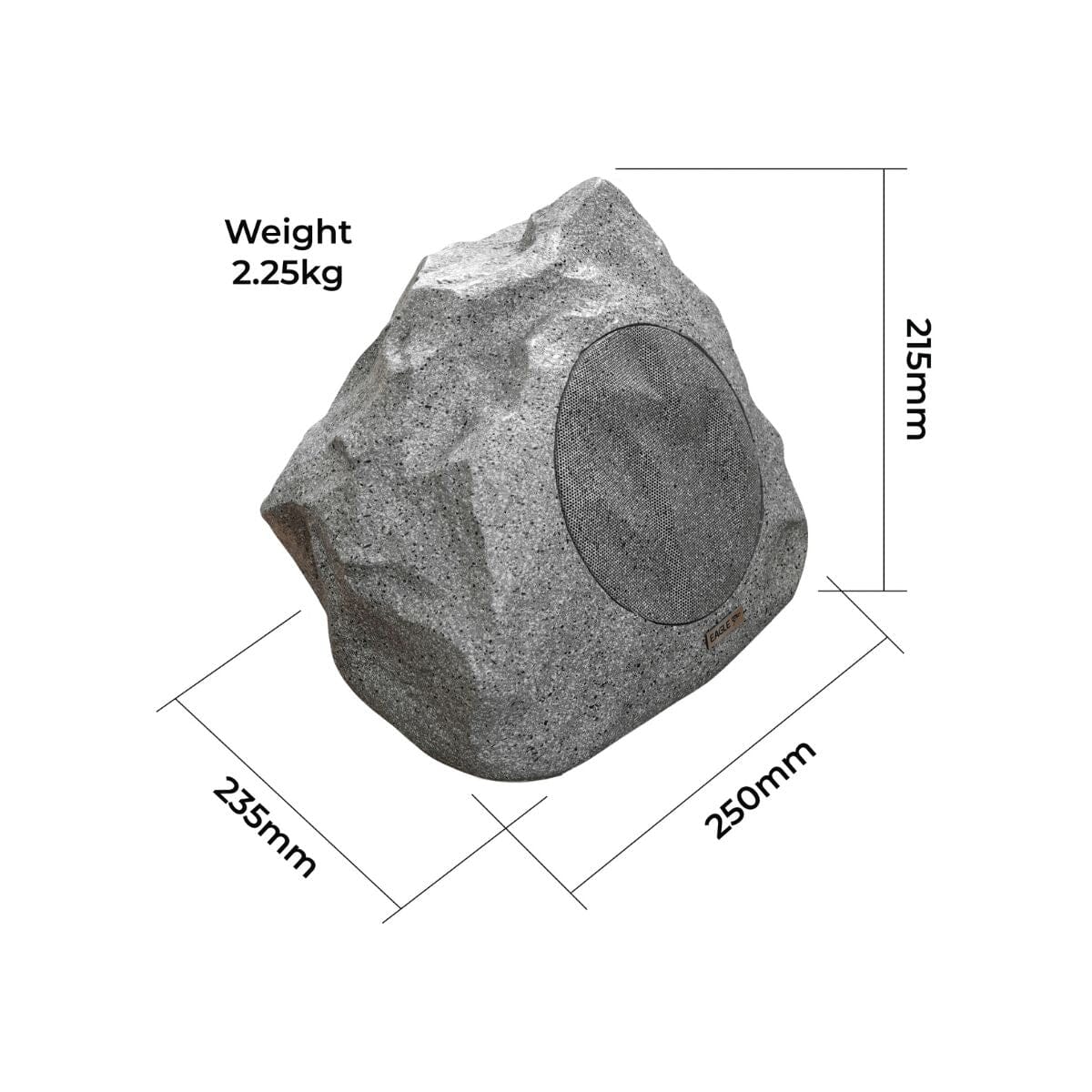[OPEN BOX] Eagle 4" Outdoor Rock Speaker (Each) - K&B Audio